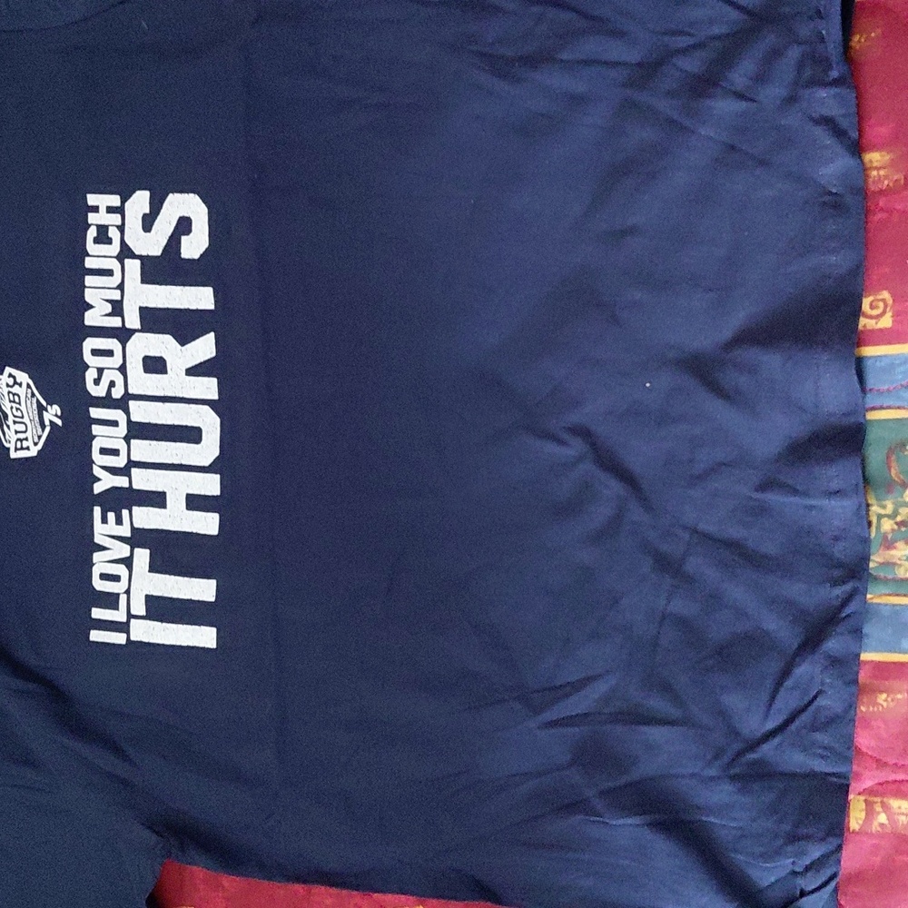 I Love You So Much It Hurts Rugby T Shirt Pair Mens Large Unworn 2 Itz Collector